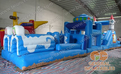 GO-21 inflatable obstacle course