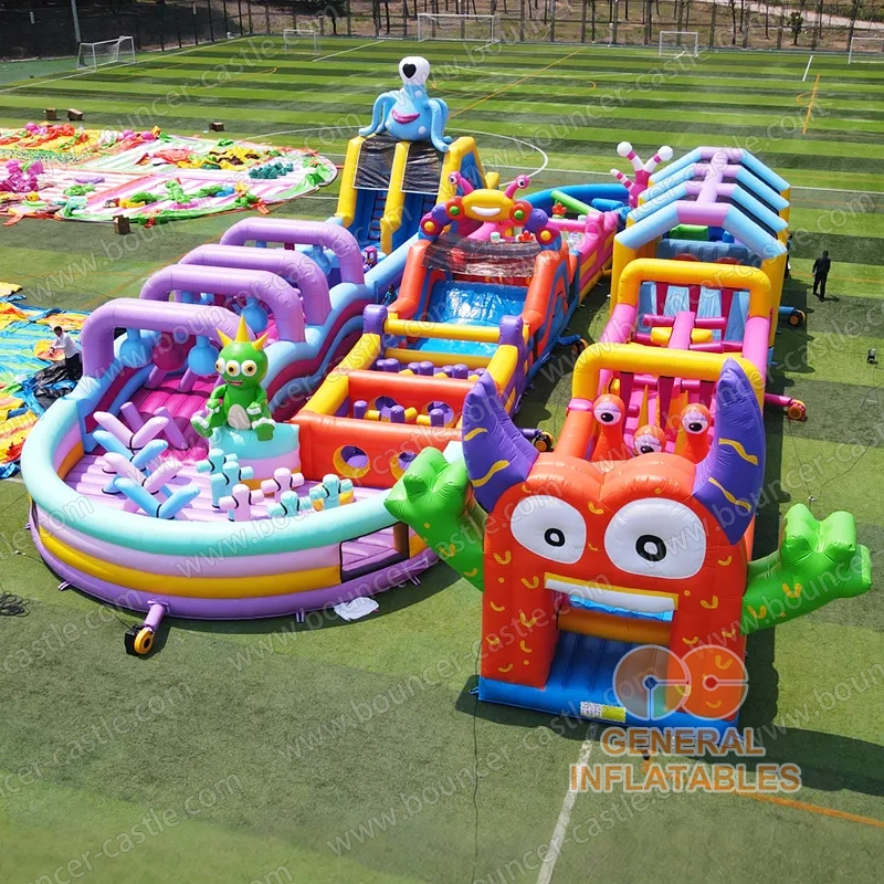  Monster Giant Multi-Obstacle Run