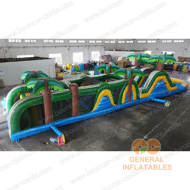 Waterfall obstacle course