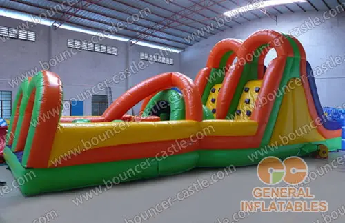 Water slide with sealed pool