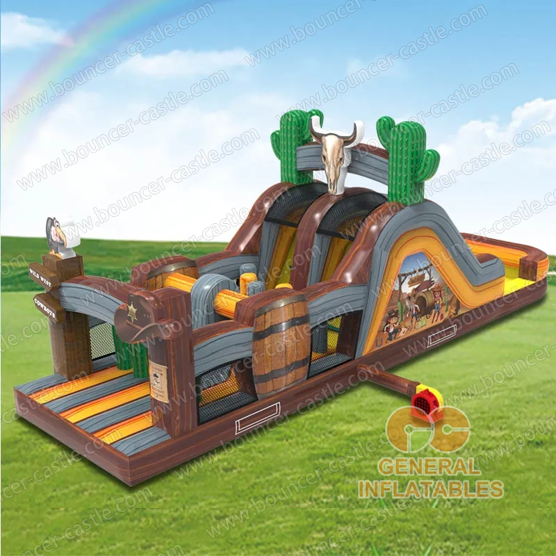 Water slide with sealed pool