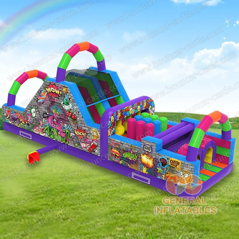 Water slide with sealed pool