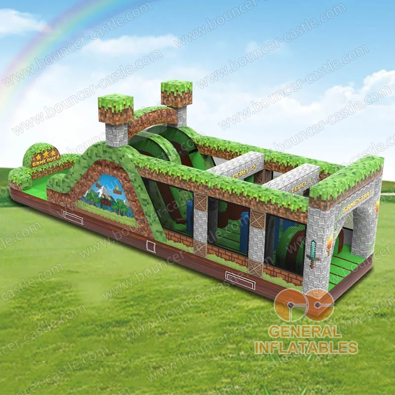 Pixel Game Obstacle Course