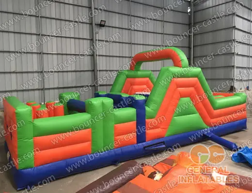 Water slide with sealed pool