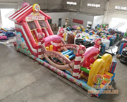 Candy house obstacle course