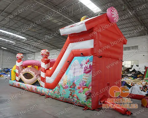 Candy house obstacle course