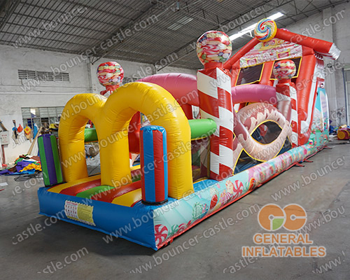 Candy house obstacle course