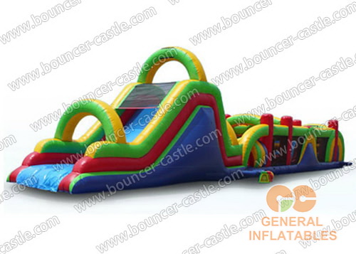GO-66 75ftl Inflatable Slide Obstacle