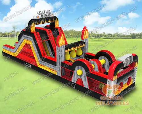 Racing car obstacle course