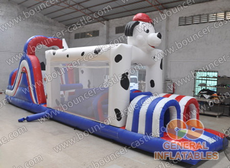 GO-93 Dalmatian obstacle course