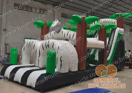  Zebra in Jungle obstacle