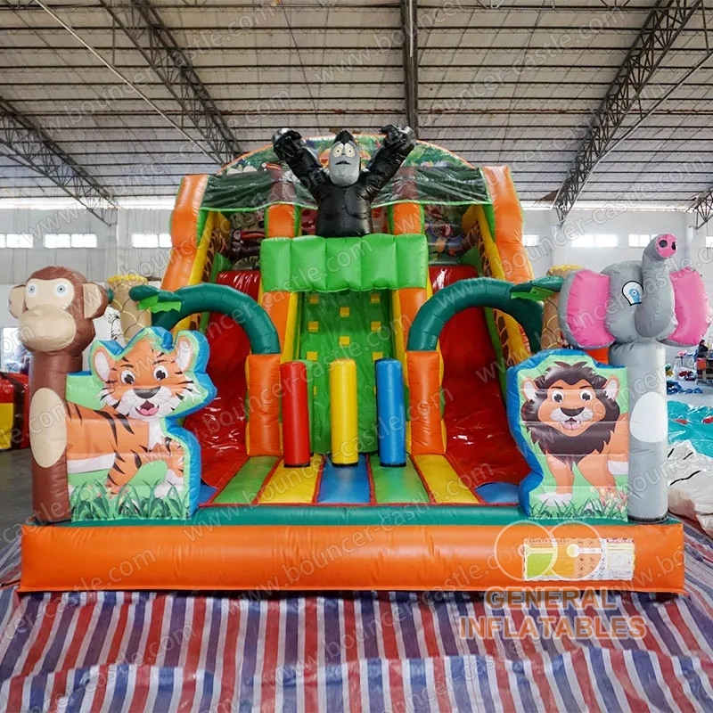  Inflatable Jungle slide