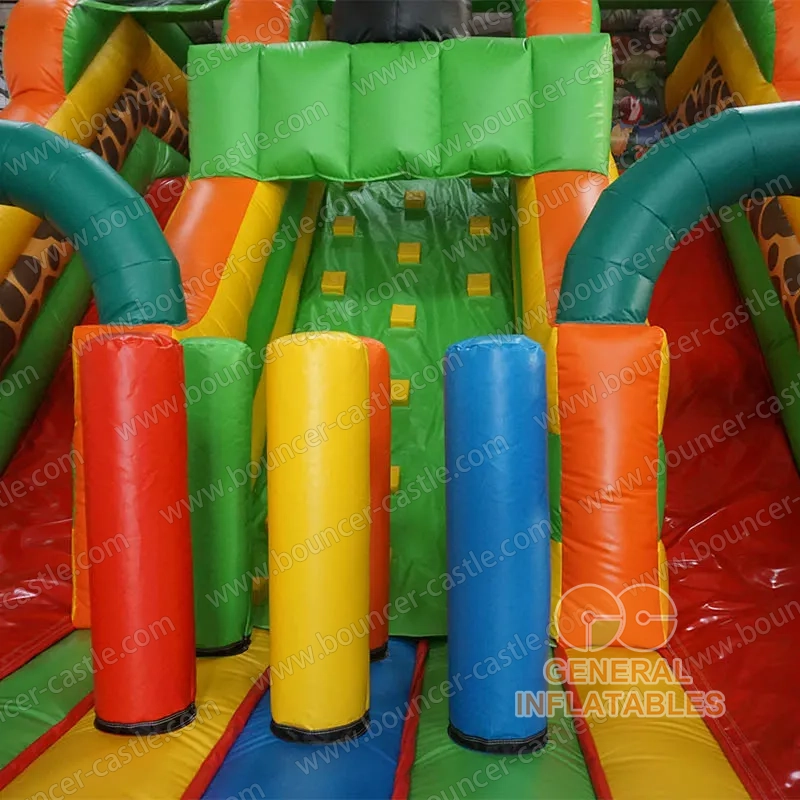  Inflatable Jungle slide