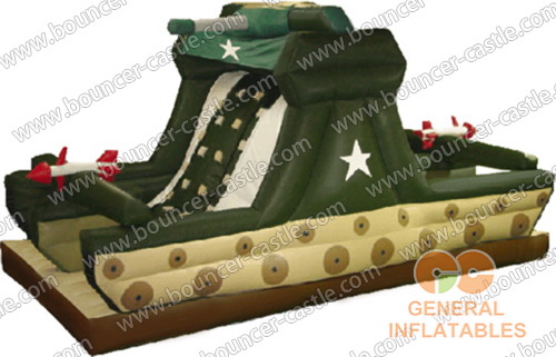 GS-155 Tank Inflatable Slides