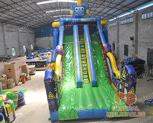  Robot inflatable slide