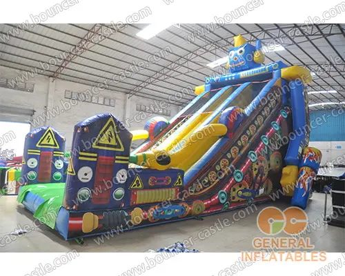  Robot inflatable slide
