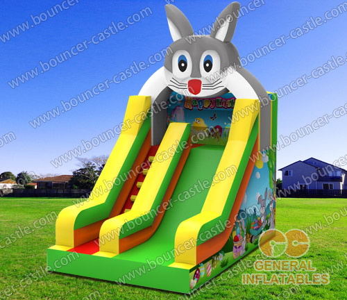 Easter bunny slide