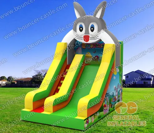 Easter bunny slide