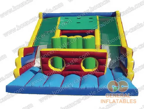  Inflatable slide and combo