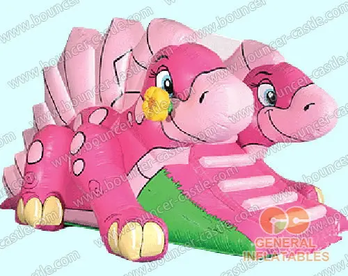  Inflatable daisy dino slides