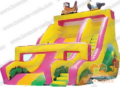 GS-52 Inflatable zoo slide