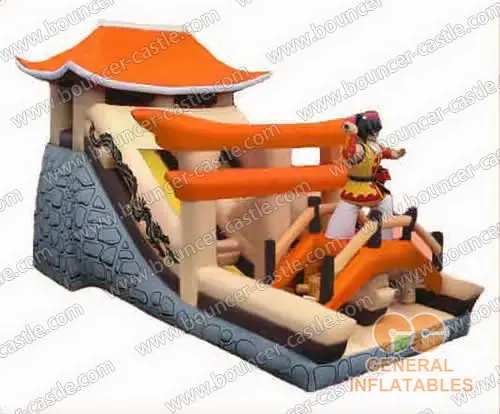  Inflatable samurai