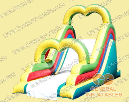 GS-76 Inflatable heart shape slide
