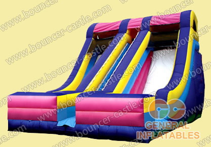 GS-79 Inflatable two lanes slide