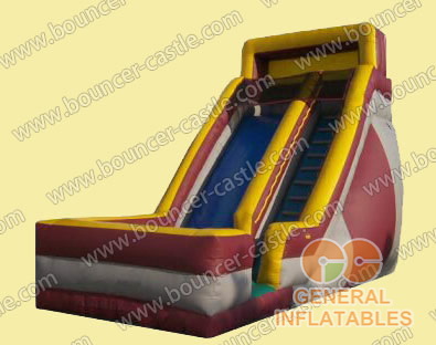 GS-85 Inflatable single lane slide
