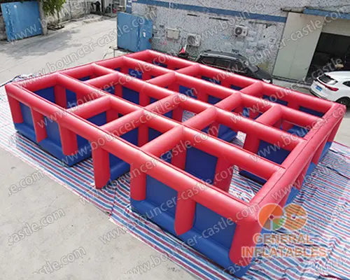 Inflatable maze