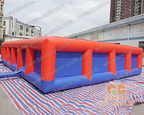 Inflatable maze