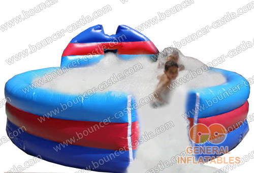 GSP-126 Inflatable Foam Pit with foam machine