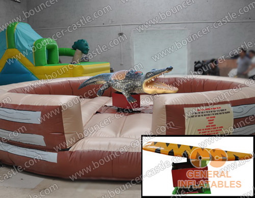 GSP-132 Sport crocodile ride with surfboard