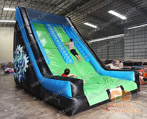 Water slide with sealed pool