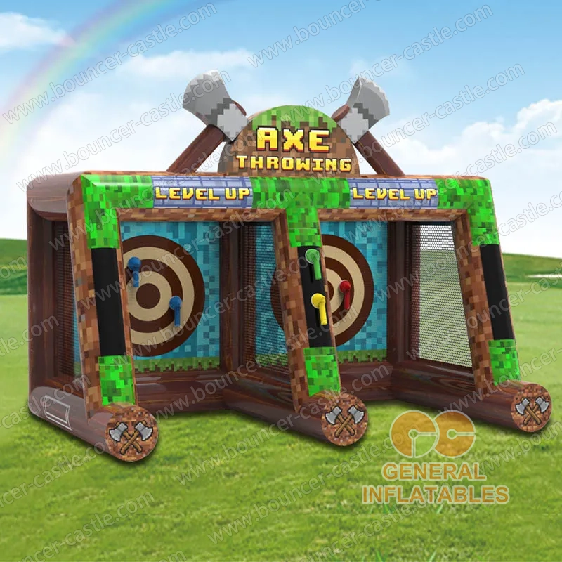 Pixel Axe Throwing Game