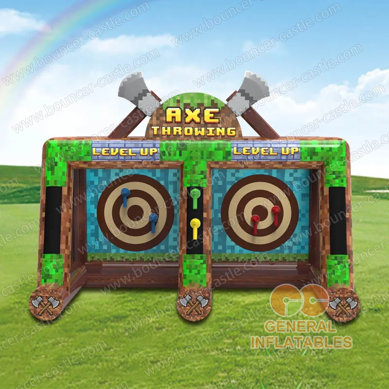 Pixel Axe Throwing Game