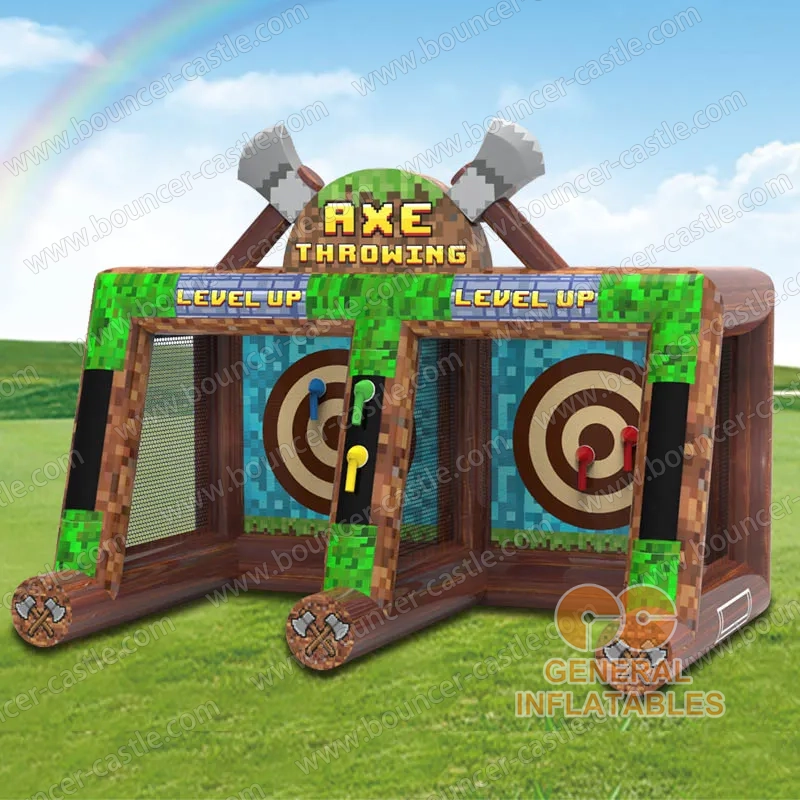 Pixel Axe Throwing Game