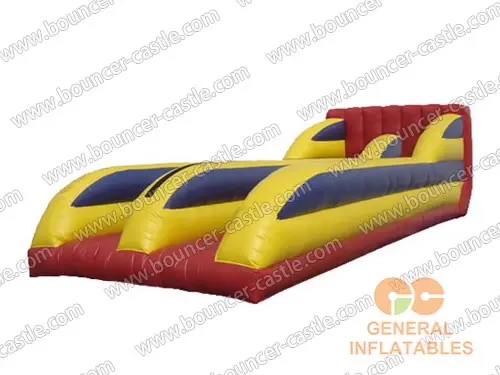 Water slide with sealed pool