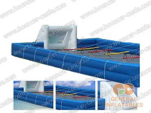 Water slide with sealed pool