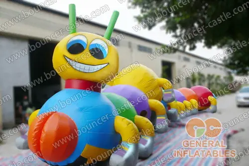  Inflatable caterpillar tunnel