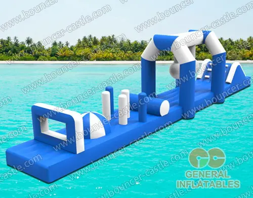 Water slide with sealed pool