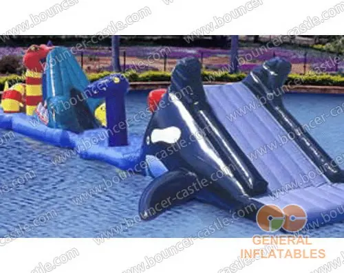 GW-5 Inflatable Whale Water Bridge