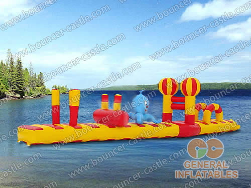 GW-50 Inflatable Floating Obstacle Course