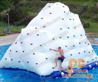 Water slide with sealed pool