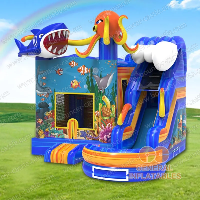 Whale Water Slide