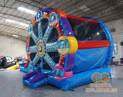  Ferris wheel inflatable dual combo