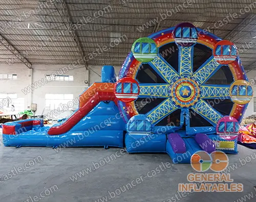  Ferris wheel inflatable dual combo