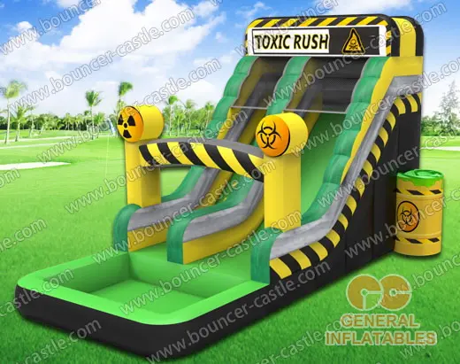  Toxic rush water slide