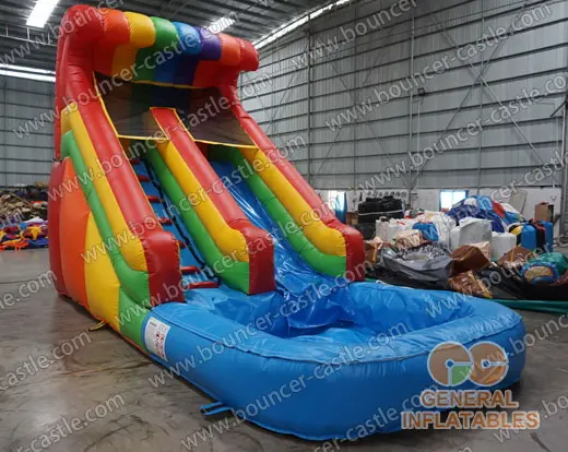  Rainbow water slide