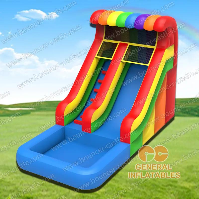  Rainbow water slide